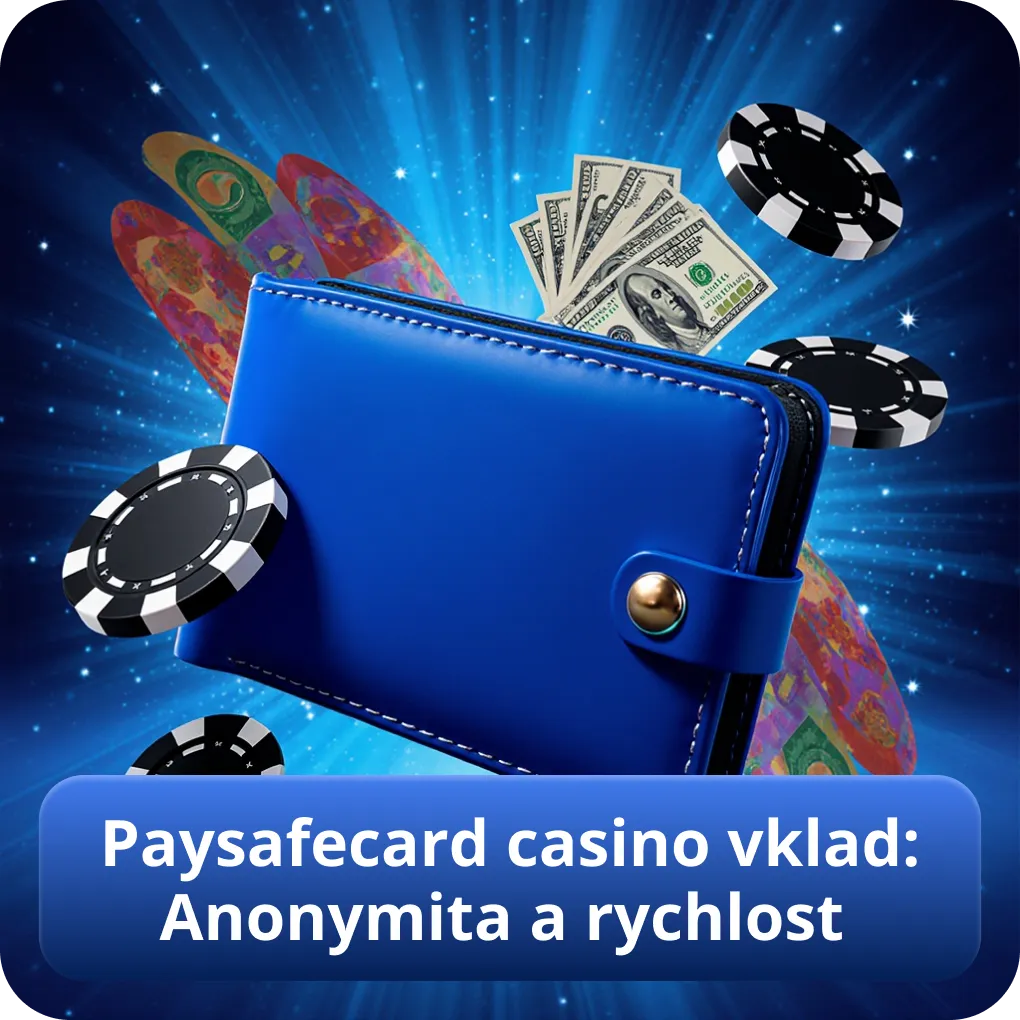 Paysafecard casino vklad: Anonymita a rychlost